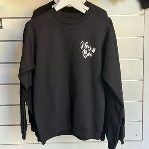 NWT Pure Barre “Hey Boo” Halloween Crew Sweatshirt